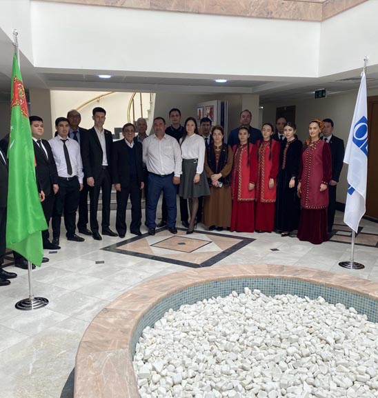 A seminar on best practices to reduce methane emissions was held in Ashgabat
